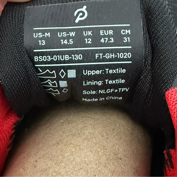 Men’s Peloton Altos Cycling Bike Shoes Cleats Hook & Loop Strap Size M 13 W 14.5 - Picture 9 of 15